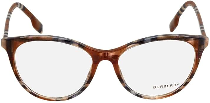 BURBERRY Eyeglasses BE 2325 4005 Aiden Check Brown at Amazon